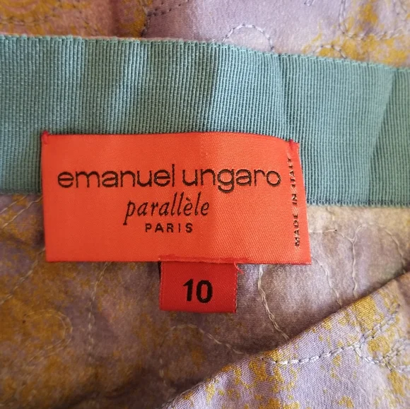 Emanuel Ungaro 2 piece Set Skirt and Blazer Size 10 - Picture 15 of 15